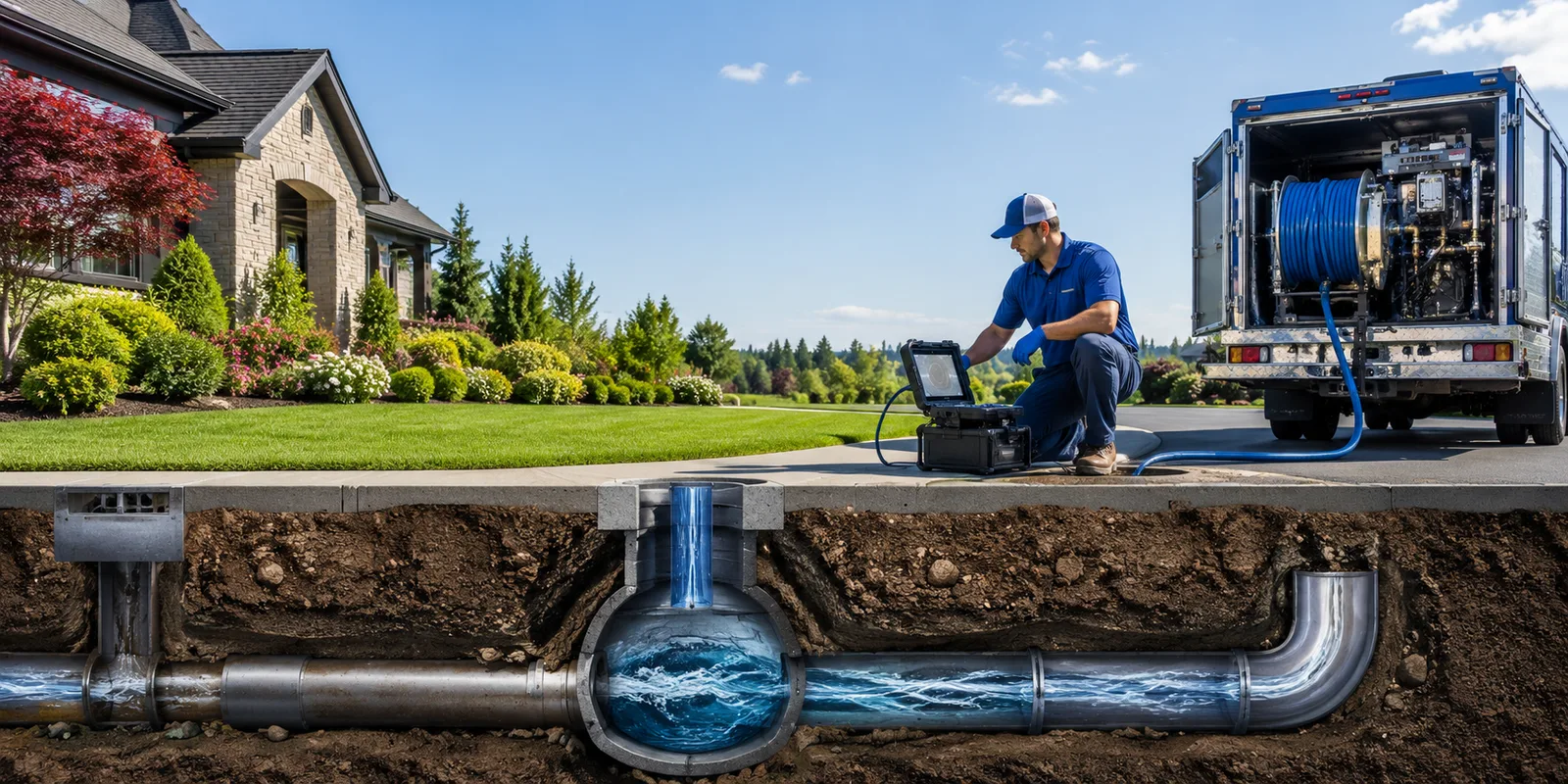 Drainage restoration information for Perronville, MI